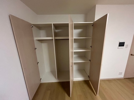 収納　たっぷりとした収納スペースです♪