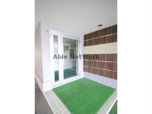 エントランス　エントランス部分