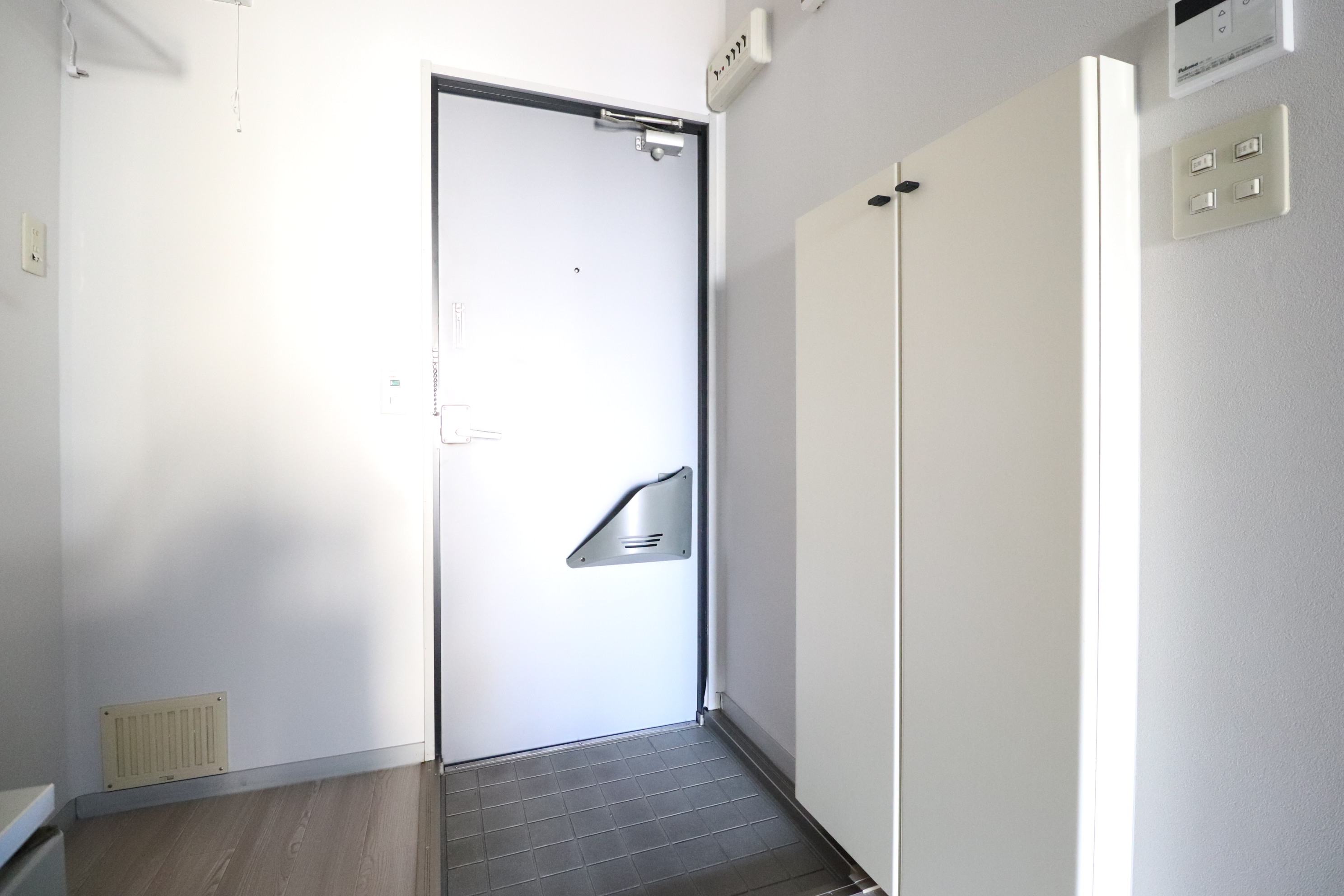 玄関　シューズbox付きの玄関♪