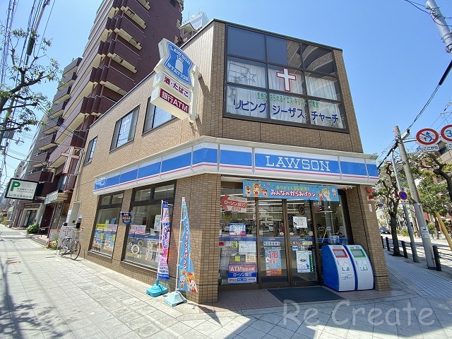 コンビニ　ローソン真田山町店（コンビニ）まで182m