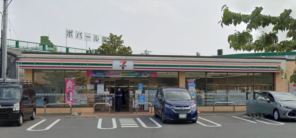 コンビニ　セブンイレブン 名古屋野田町店（コンビニ）まで501m