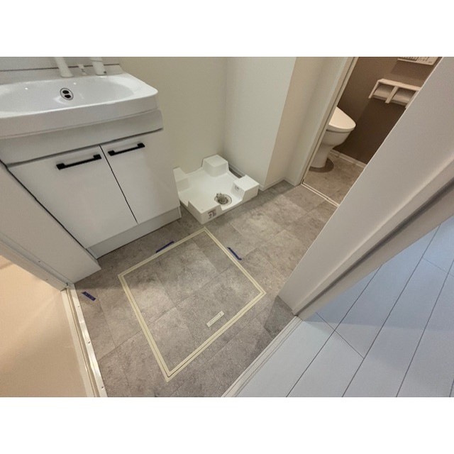 洗面設備　洗面所です