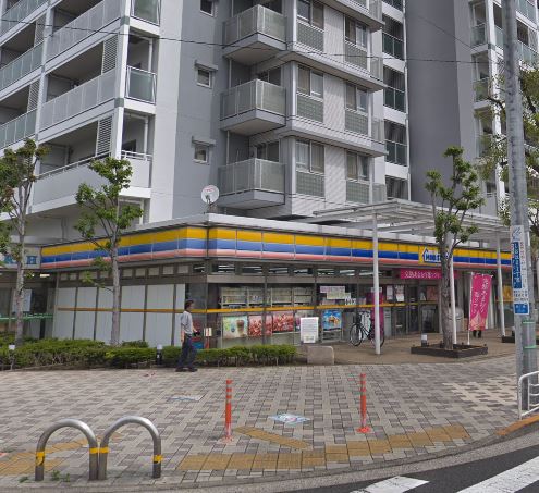 コンビニ　ミニストップ 潮見駅前店（コンビニ）まで565m