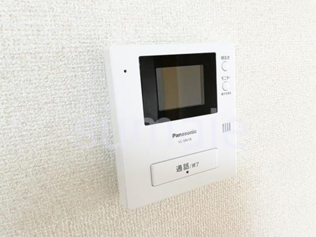 セキュリティ　モニターホンです。