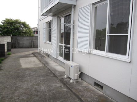 バルコニー　前面が開けているので開放的です☆洗濯物の外干しも可能☆