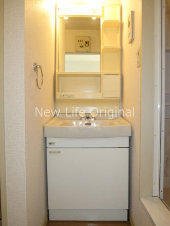 洗面設備　朝晩のスキンケアもスムーズの行えます☆