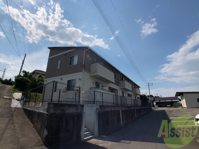 建物外観　仙台市宮城野区鶴ケ谷東字館下「フルール・ドゥ・スリジエ」