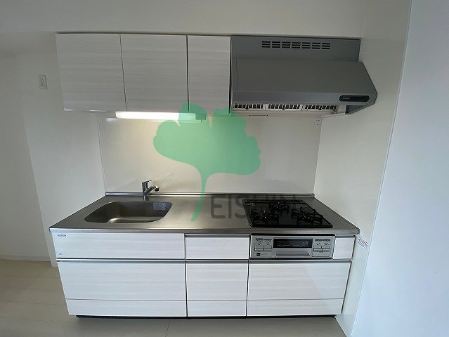 キッチン　シンプルな清潔感のあるキッチンです！