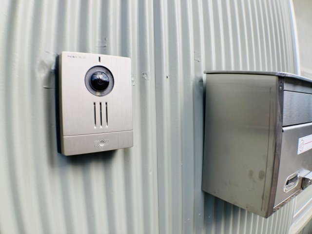 セキュリティ　モニター付きインターホンでセキュリティも安心です