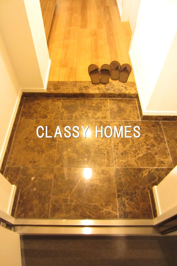 玄関　2014年竣工ステージグランデ芝大門：玄関・