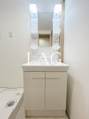 洗面設備　洗面台です。