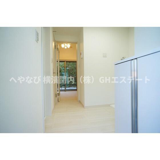 玄関　玄関からの眺め