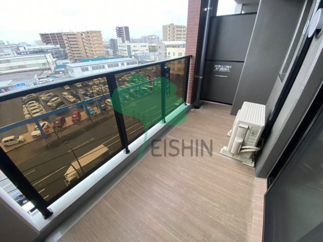 バルコニー　日当たりの良いバルコニーです！