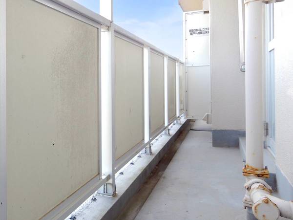 バルコニー　ビレッジハウスの同一物件・同一タイプの間取りの写真です