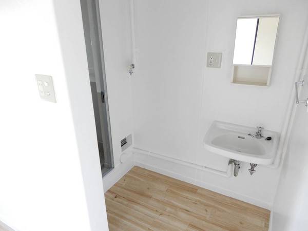 洗面設備　ビレッジハウスの同一物件・同一タイプの間取りの写真です