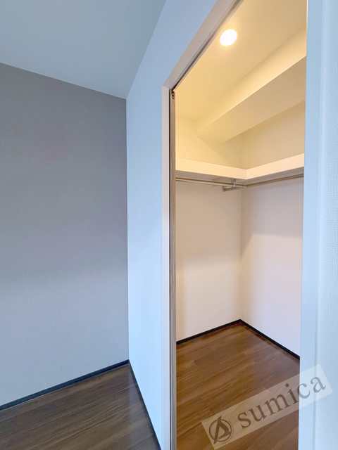 収納　室内をスッキリと見せることができる。充実収納です♪♪