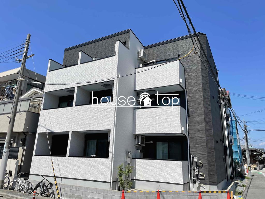 建物外観　オートロック完備！全室南向き！近隣にはららぽーともありますよ