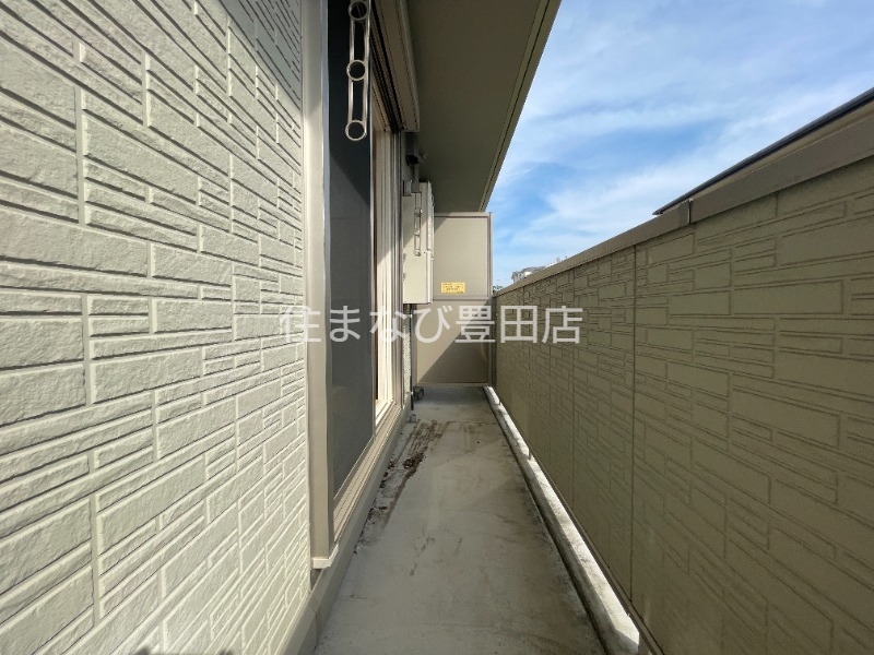 バルコニー　同型別部屋写真