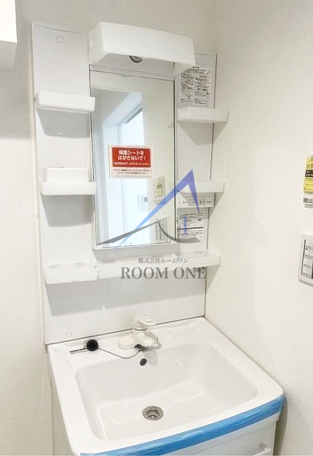 洗面設備　洗面台です。