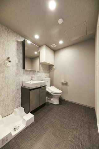 洗面設備　※写真は同タイプ住戸です。