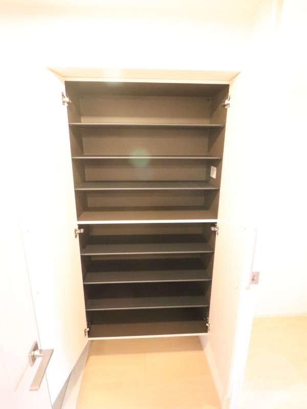 玄関　シューズボックス付きの玄関