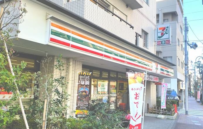 コンビニ　セブンイレブン荏原4丁目店（コンビニ）まで104m