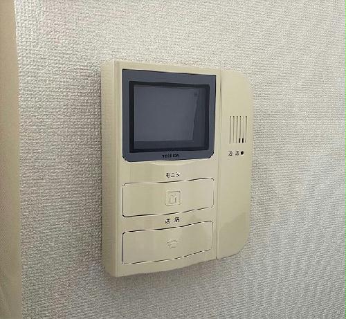 セキュリティ　モニター付きインターホン