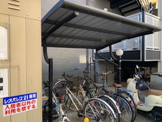 その他　駐輪場　原付＆自転車のみ駐輪可能