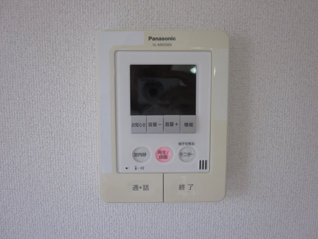 セキュリティ　モニタ付インターホン♪