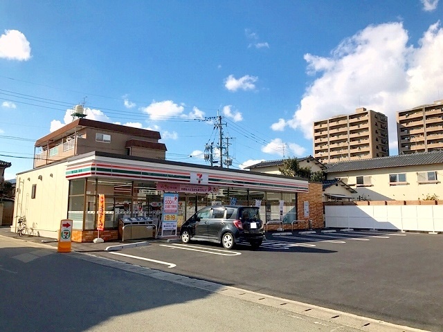 コンビニ　セブンイレブン坪井６丁目店（コンビニ）まで1200m