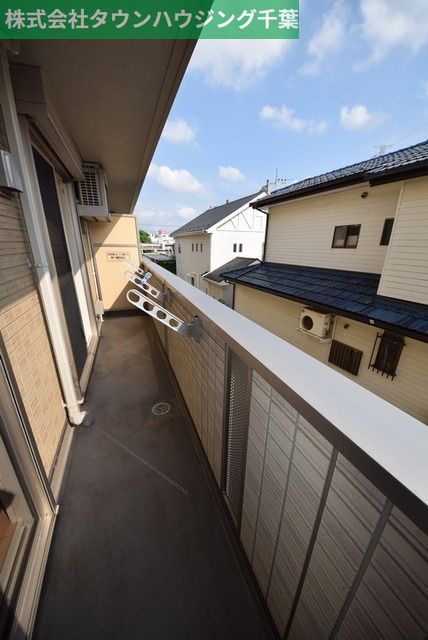 バルコニー　日当りのいいバルコニー