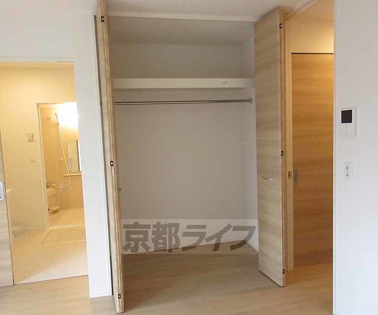 収納　広々とした収納スペース