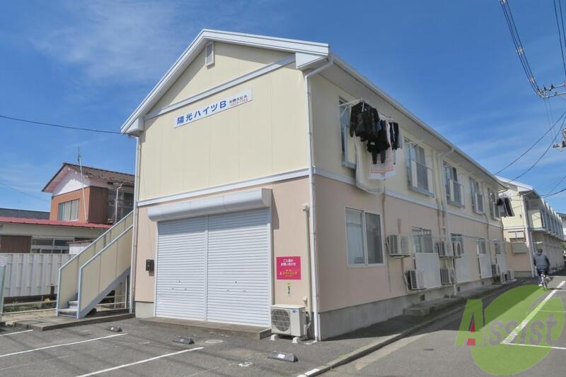 建物外観　仙台市若林区三百人町「陽光ハイツＢ棟」