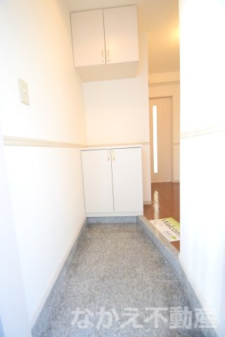 玄関　ゆったりとした玄関です
