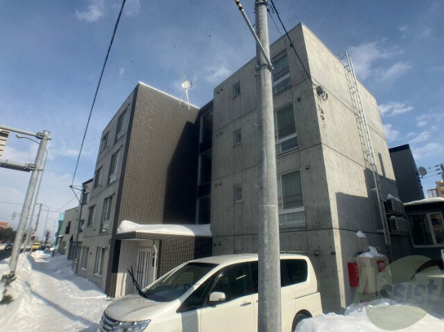 建物外観　札幌市東区北四十三条東「プランドール麻生」