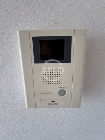 セキュリティ　ウインズコート今福西　モニター付きインターホン