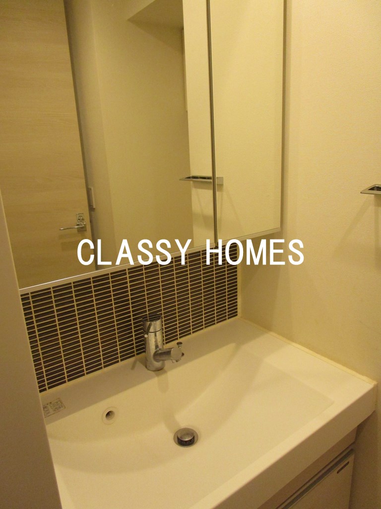 洗面設備　2015年竣工 アーバネックス三田：洗面台