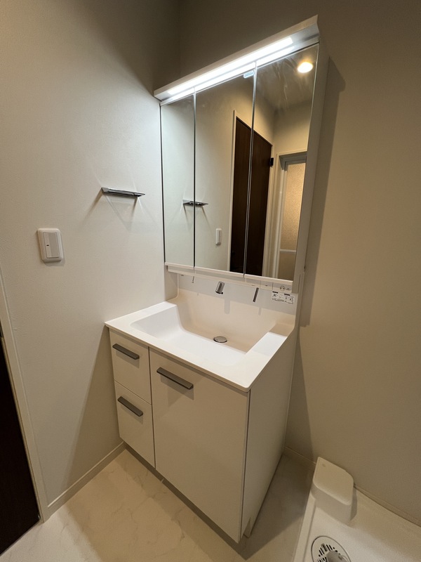 洗面設備　忙しい朝には欠かせない洗面所です