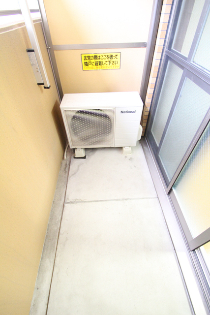 バルコニー　南向きのバルコニー。