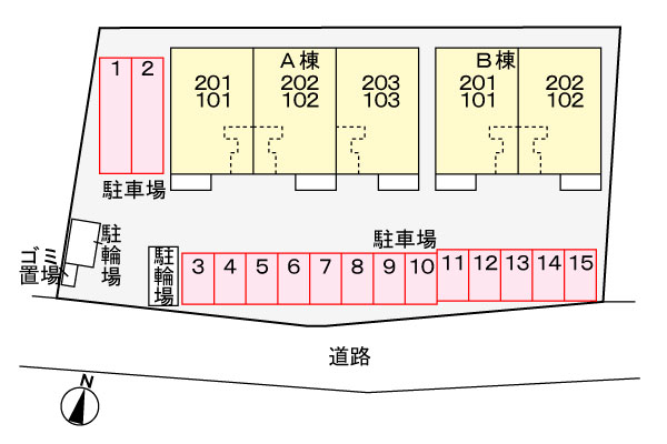 駐車場　駐車場