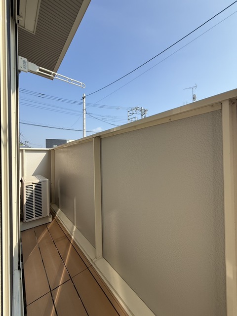 バルコニー　別部屋参考写真です