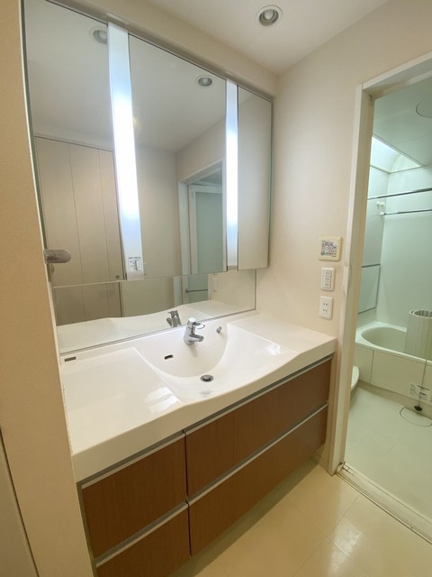 洗面設備　※前回募集時のお写真です