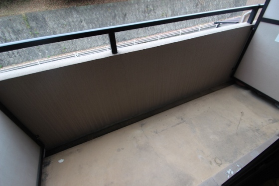 バルコニー　※別部屋の写真です