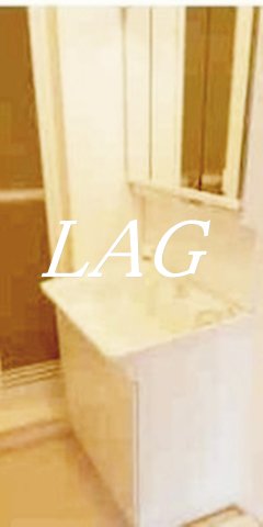 洗面設備　洗面台です。