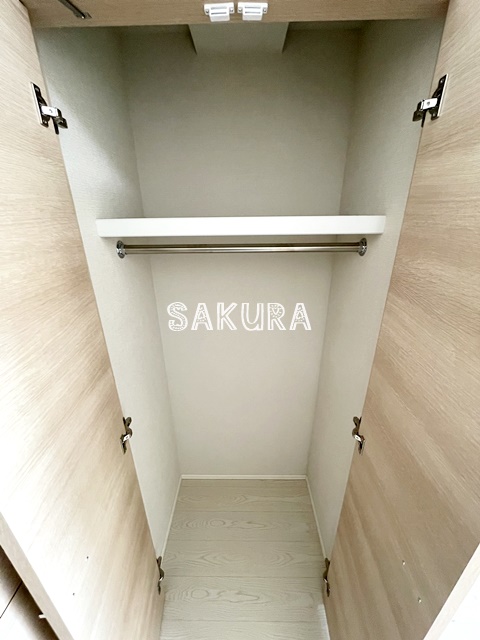 収納　お荷物の多い方でも安心のクローゼット付き♪