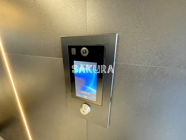 セキュリティ　女性の方でも安心のモニター付きオートロック♪