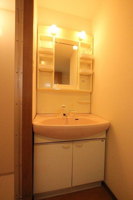 洗面設備　同物件別号室のものです。