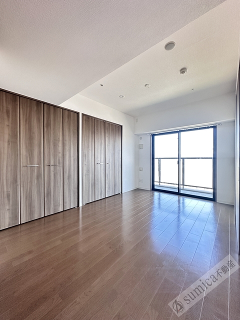 バルコニー　全部屋にエアコン設置可能♪