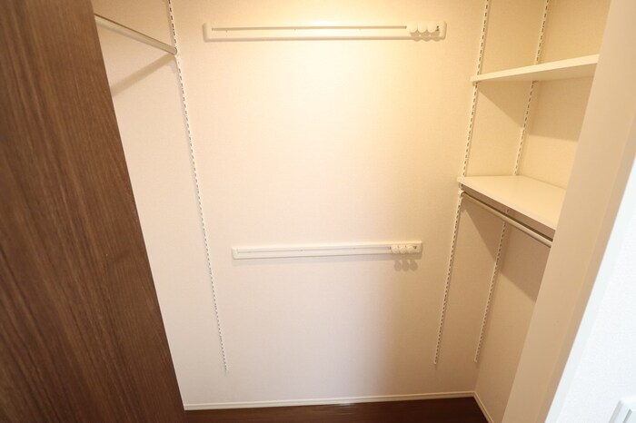 収納　大きなスペースがあり、収納には困りません