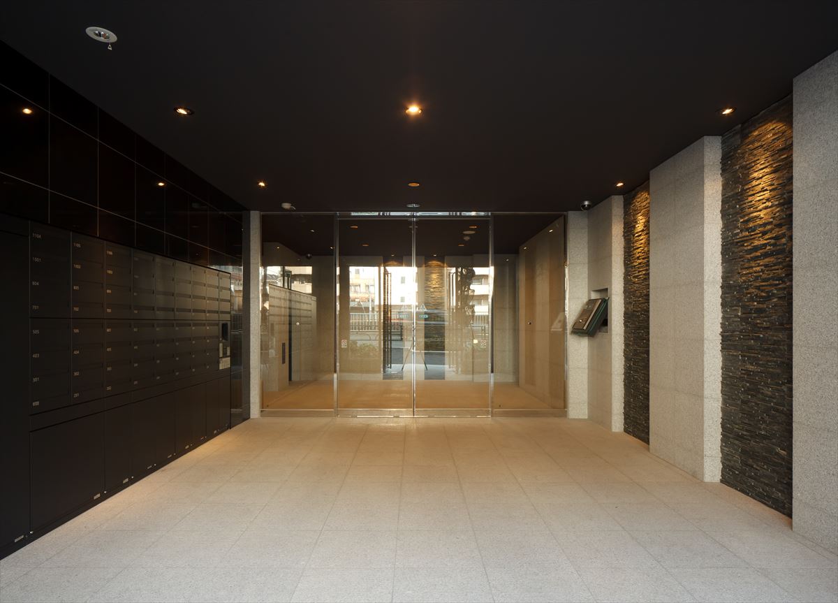 エントランス　毎日通るエントランスはこのようになっています